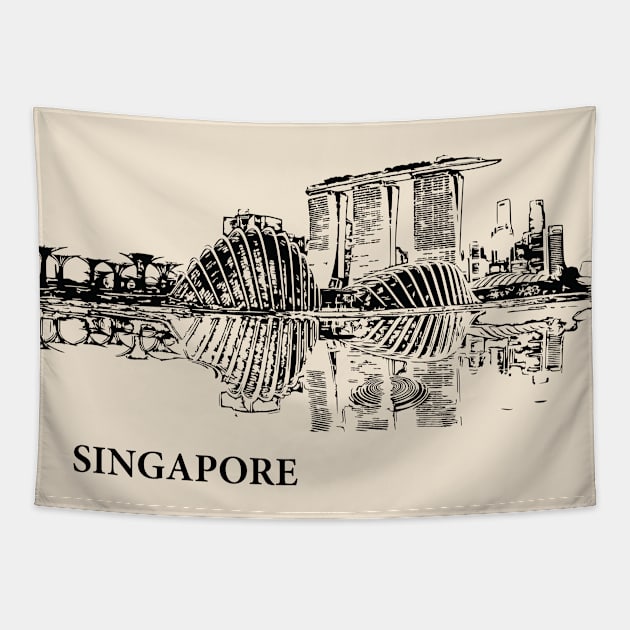 Singapore Tapestry by Lakeric