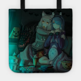 Halloween movie night Tote