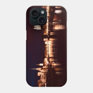 Zürich bei Nacht / Swiss Artwork Photography Phone Case