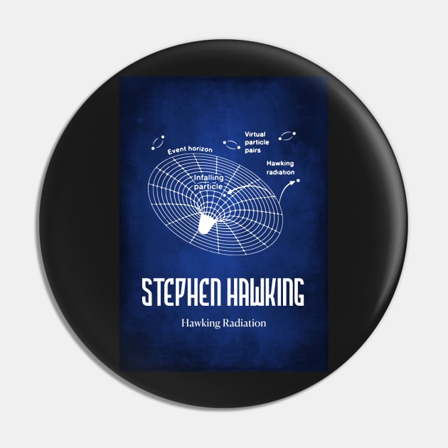 Stephen Hawking Pin by labstud