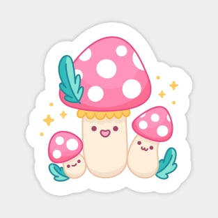 Cute mushrooms Magnet