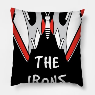 The Irons Butterfly Pillow