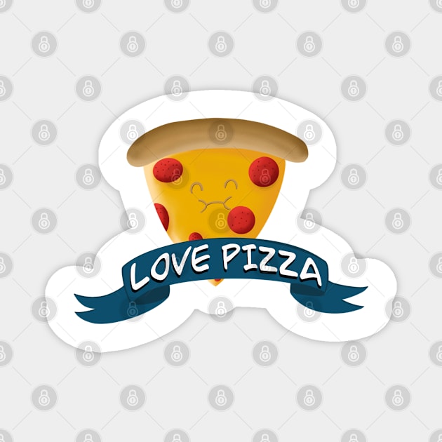 Love pizza Magnet by MiniMao design