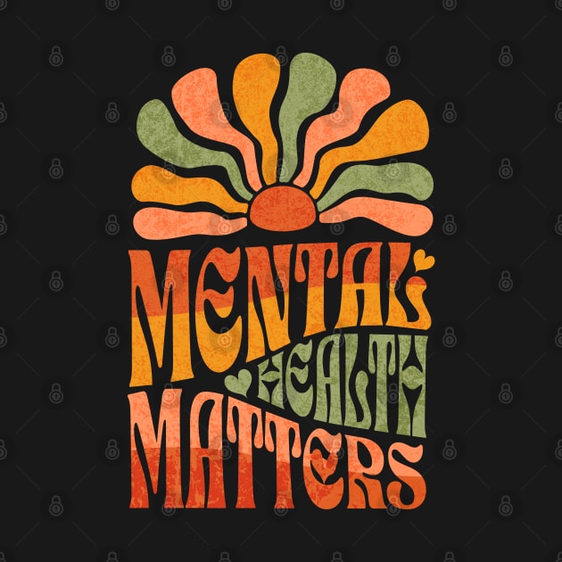 Mental Health Matters Mental Health Awareness by TayaDesign