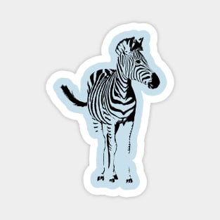 Zebra Full Figure | African Wildlife Magnet