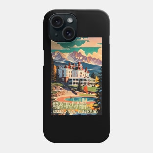 Haunted Places The Stanley Hotel Estes Park Colorado Phone Case