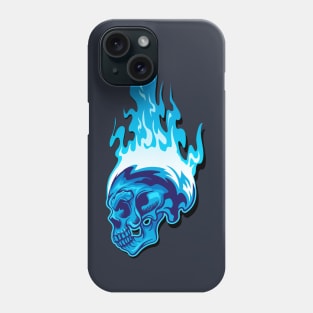 skull fire Phone Case