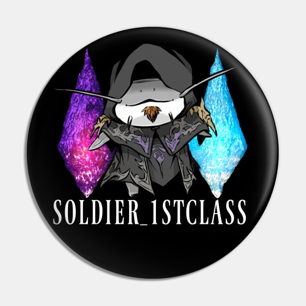 Full logo w/ No Glyph, blank back Pin by Soldier_1stClass