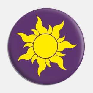 Tangled Sun (Small) Pin