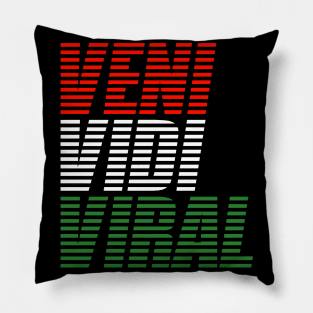 Veni Vidi Viral Pillow