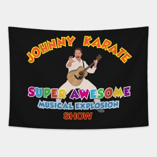 Johnny Karate is Awesome Tapestry