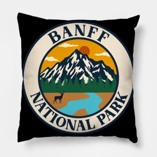 Banff National Park-Vintage Pillow