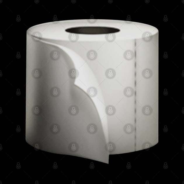 Pixelated Toilet Paper Emoji by StickSicky