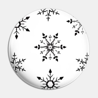 Black and white pattern Pin