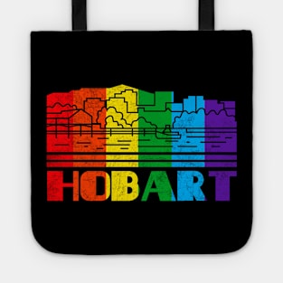 Hobart Pride Shirt Hobart LGBT Gift LGBTQ Supporter Tee Pride Month Rainbow Pride Parade Tote