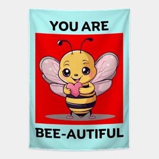 You Are Bee-Autiful | Bee Pun Tapestry