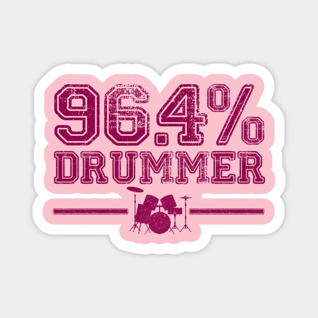 96.4% Drummer Magnet by BOEC Gear