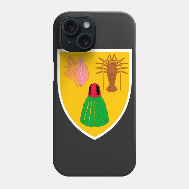 Coat of arms of the Turks and Caicos Islands Phone Case by Flags of the World