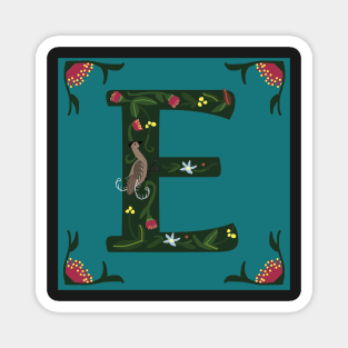 Australiana Letter E 2023 Magnet