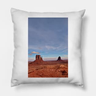 Monument Valley and Clouds5 Pillow