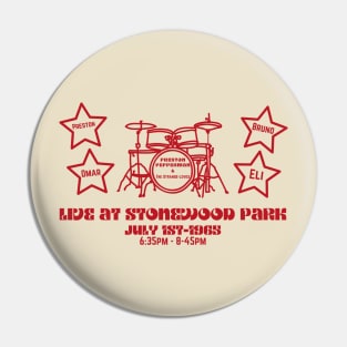 Preston Pepperman & The Strange-Loves (Fake Band) Pin