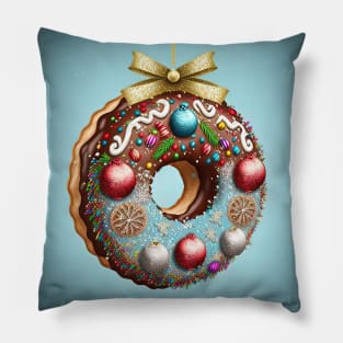 Jummy christmas donuts Pillow