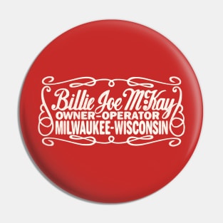 Billie Joe McKay Milwaukee Trucking Pin