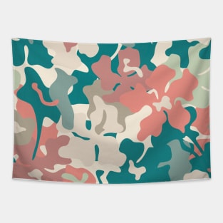 Bold Florals / Retro Garden Tapestry