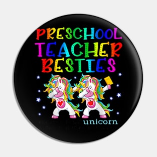 Preschool Teacher Besties Teacher Day Best Friend Pin