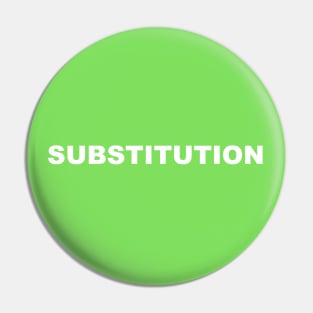 WARNING: SUBSTITUTION Pin