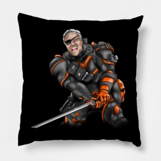 RMB as SLADE WILSON, THE TERMINATOR!!! Pillow