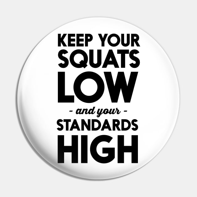 Squats low standards high Pin by Portals