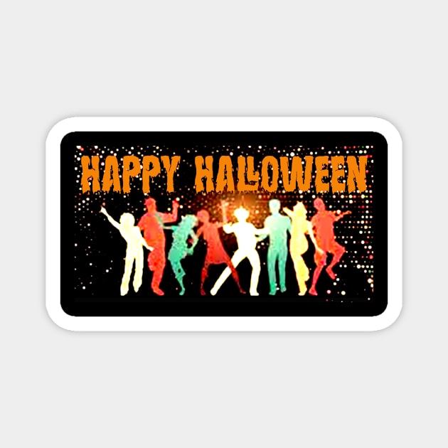 Happy Halloween Magnet by Anvist