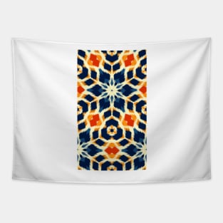 Ikat Pattern Tapestry