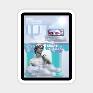 Sky Vaporwave Magnet