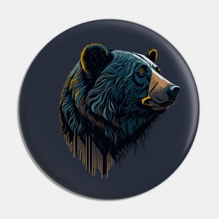 Andean bear Pin