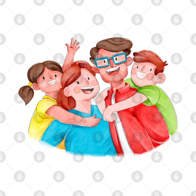 Happy Family by Mako Design 