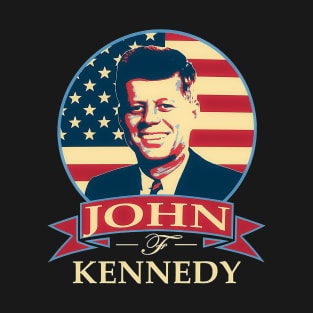 John Of Kennedy Retro T-Shirt