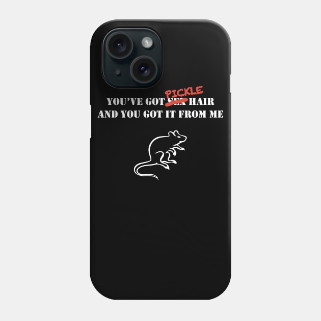 Pickle Hair Phone Case by Smidge_Crab