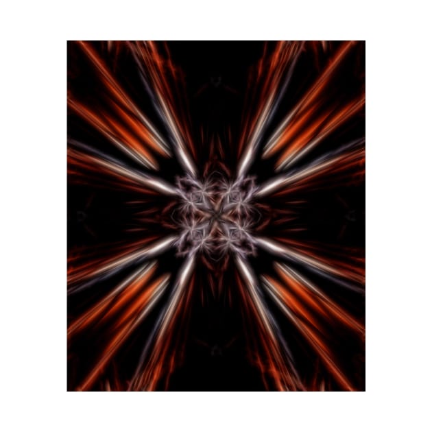 Abstract futuristic stylized cross, stylization of Maltese cross 2 by Hujer