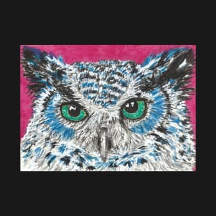 Blue owl T-Shirt