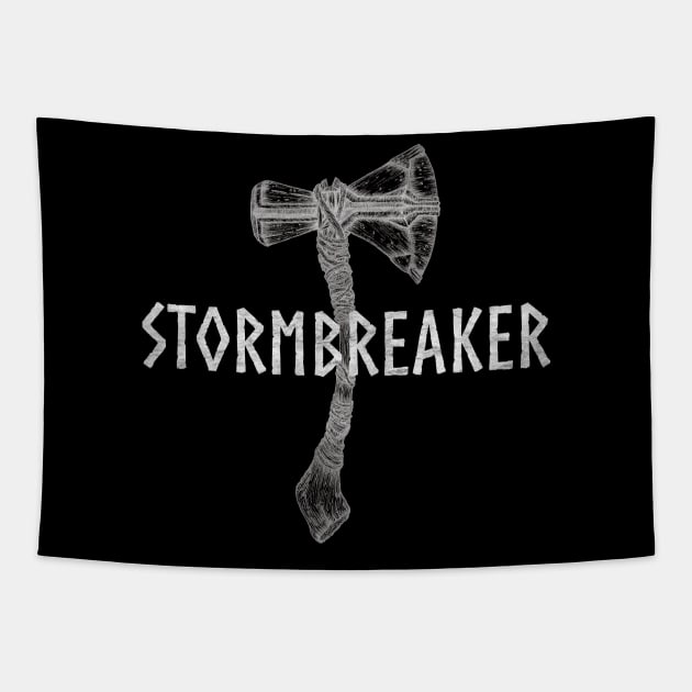 Stormbreaker Tapestry by alarts