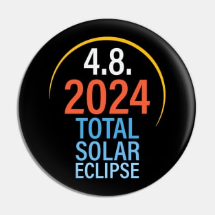 4.8.2024 Total solar eclipse Pin