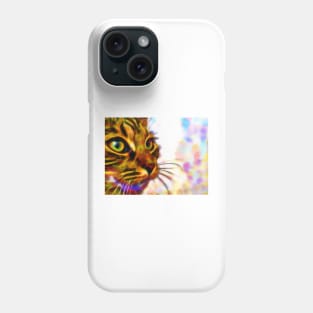 Cat Face Close Up Phone Case