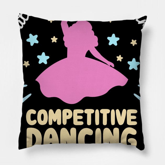 Watch Hours of Dancing Dance Design & Gift Pillow by Schimmi