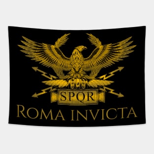 History Of Ancient Rome SPQR Roman Eagle Roma Invicta Tapestry