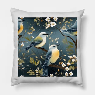 North American Birds - Vireo Pillow