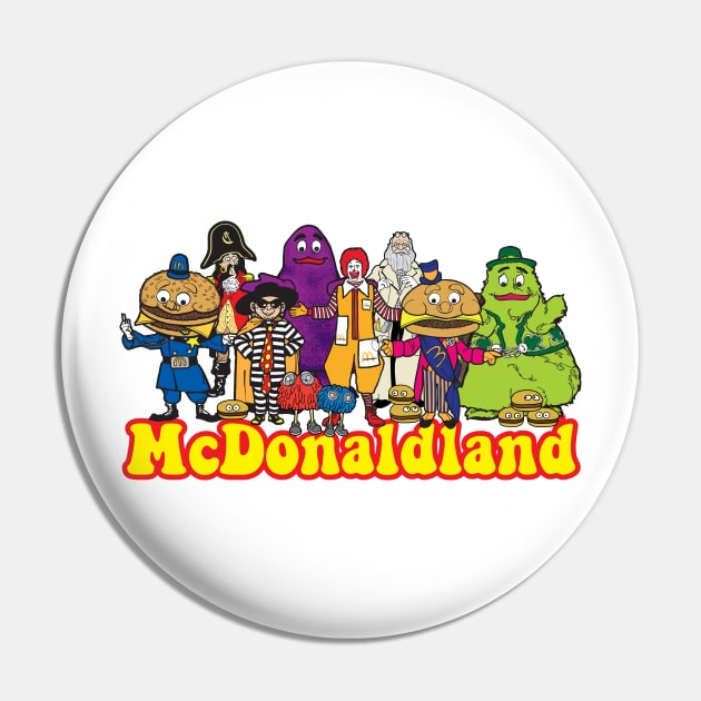 McDonaldland Pin by Chewbaccadoll