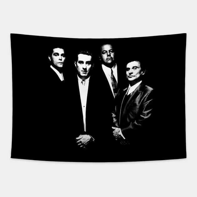 Goodfellas Retro Artwork Tapestry by terilittleberids