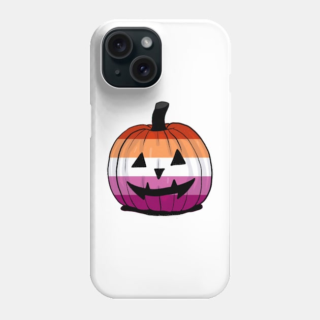 lesbian pumpkin Phone Case by annoyingarts